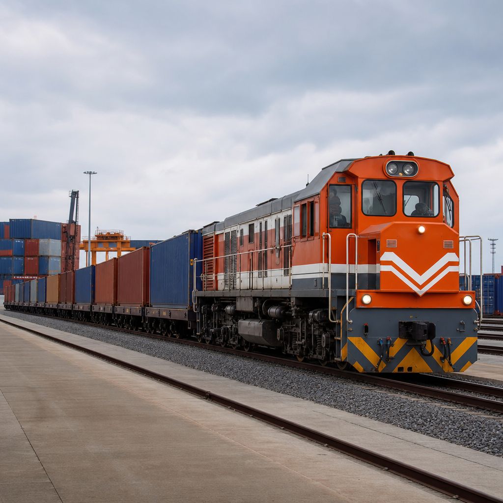 China-Europe Rail Freight Image demonstrating China-Europe Rail Freight in the Transport, Logistics, Mobility context
