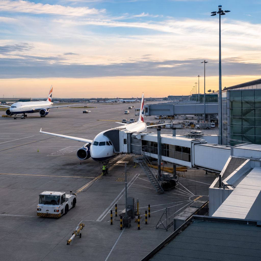 Heathrow Airport Image demonstrating Heathrow Airport in the Transport, Logistics, Mobility context